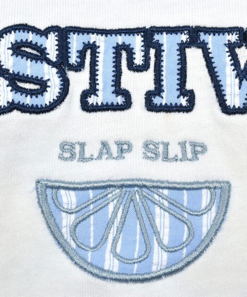 SLAP SLIP(スラップスリップ)/【お揃い】ストライプ/レモン柄バック切り替えTシャツ(80~130cm)/img10