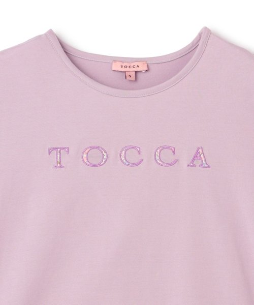 TOCCA(TOCCA)/【洗える！】TOCCA PATCHWORK LOGO TEE Tシャツ/img11