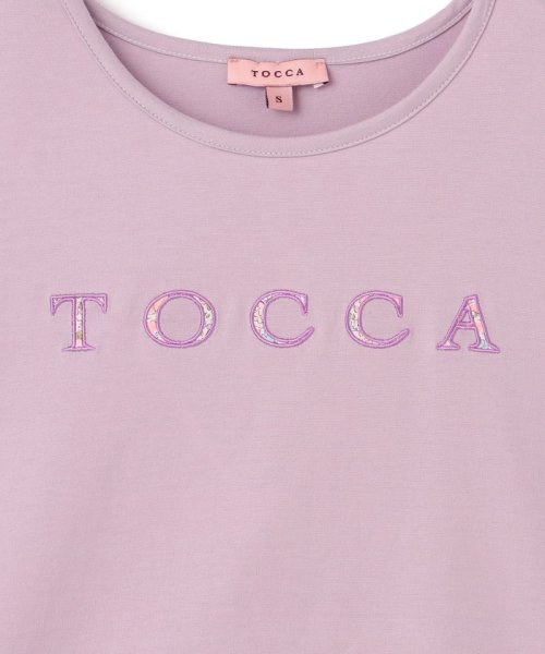 TOCCA(TOCCA)/【洗える！】TOCCA PATCHWORK LOGO TEE Tシャツ/img14