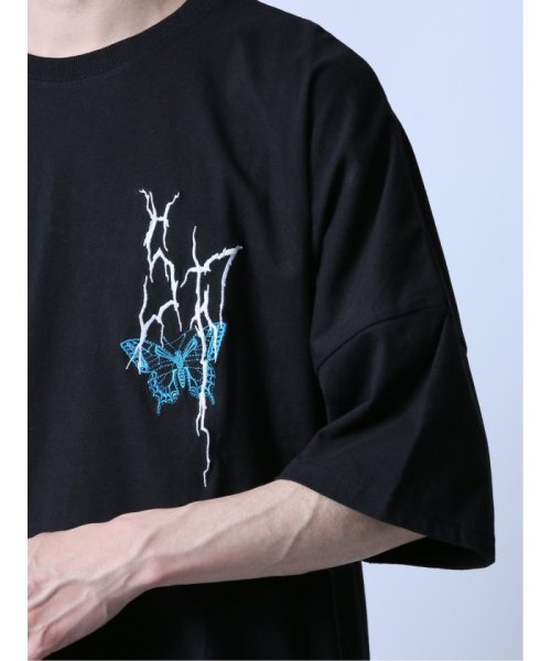 semanticdesign(セマンティックデザイン)/バタフライ クルーネック 半袖ドルマンＴシャツ メンズ Tシャツ カットソー カジュアル インナー トップス ギフト プレゼント/img18