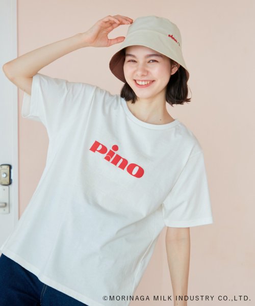 ROPE' PICNIC(ロペピクニック)/【Pino meets ROPE' PICNIC】PinoロゴひんやりTシャツ/img03