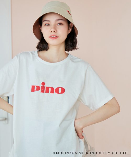 ROPE' PICNIC(ロペピクニック)/【Pino meets ROPE' PICNIC】PinoロゴひんやりTシャツ/img04