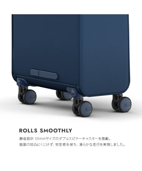 Rollink(ローリンク)/ローリンク スーツケース 機内持ち込み Sサイズ SS 40L 折りたたみ フロントオープン 軽量 FUTO Rollink 850031170841 ソフトキ/img10