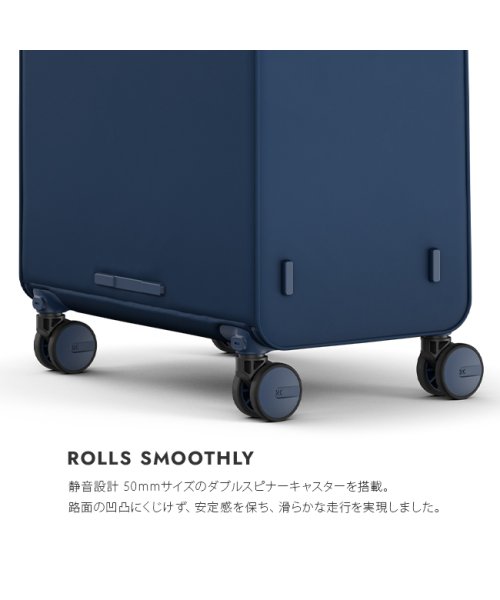 Rollink(ローリンク)/ローリンク スーツケース Mサイズ 77L 折りたたみ フロントオープン 軽量 FUTO Rollink 850031170803 ソフトキャリー/img10