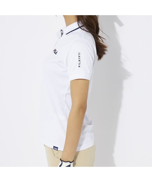 FILA GOLF(フィラゴルフ（レディース）)/ハンソデ シャツ/img05