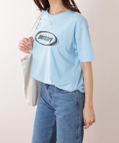 Lace Ladies(レースレディース)/オーバーサイズ 半袖 ロゴ プリントTシャツ/img08