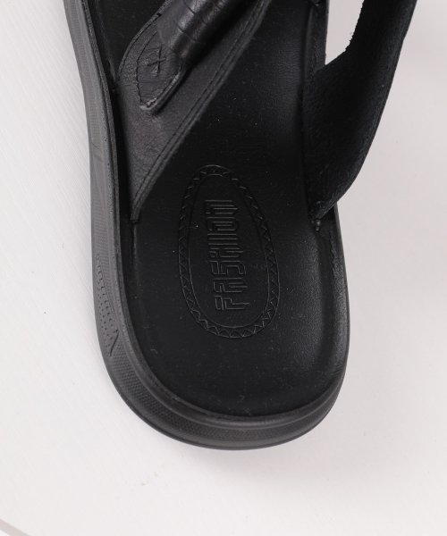 aimoha(aimoha（アイモハ）)/aimoha men BASIC FAKE LEATHER SLIPPER べシック サンダル/img04