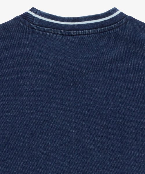 LACOSTE Mens(ラコステ　メンズ)/配色リブニットインディゴ鹿の子 半袖Tシャツ/img15