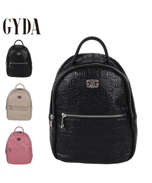 GYDA(ジェイダ)/GYDA ジェイダ リュック バッグ バックパック レディース EMBOSS SERIES ブラック ベージュ ピンク 黒 GY－B216/img13