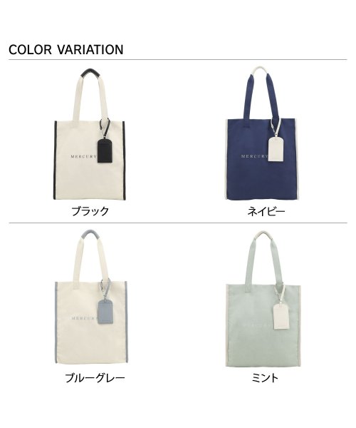 MERCURYDUO(マーキュリーデュオ)/マーキュリーデュオ MERCURYDUO トートバッグ キャンバス レディース CANVAS TOTEBAG MER－90740B/img01