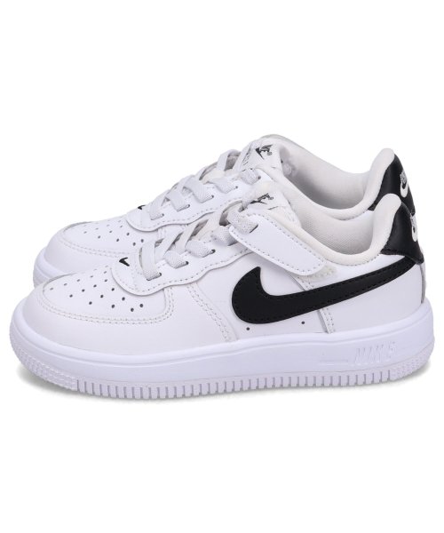 NIKE(NIKE)/NIKE FORCE 1 LOW EASY ON PS ナイキ フォース1 ロー イージーオン スニーカー キッズ ホワイト 白 FN0237－101/img03