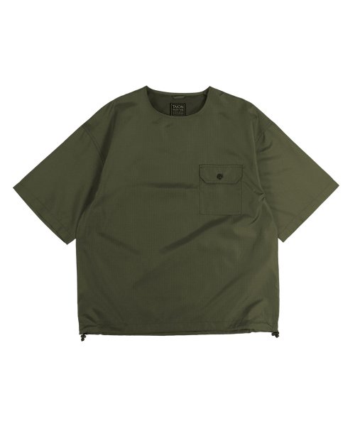 TAION(タイオン)/TAION タイオン Tシャツ ノンダウン ミリタリー ハーフ スリーブ カットソー メンズ 半袖 NON DOWN MILITARY HALF SLEEVE /img09