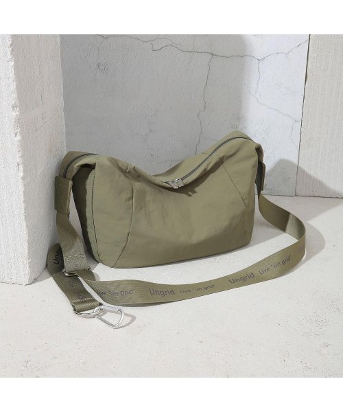 Ungrid(アングリッド)/アングリッド Ungrid バッグ ショルダーバッグ レディース 斜めがけ 大容量 SHOULDER BAG UNG－53240B/img04