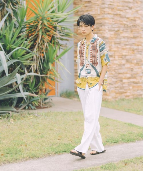 JOURNAL STANDARD(ジャーナルスタンダード)/BINDU / ビンドゥー Indian cotton pattern S/S シャツ/img20