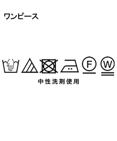 UNTITLED(アンタイトル)/【麻調合繊／羽織り可能】バンドカラーデザインワンピース/img12