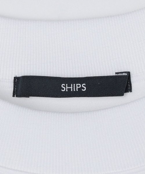SHIPS MEN(シップス　メン)/SHIPS:  ハイゲージ クルーネック ダンボールニット 長袖Tシャツ/img03