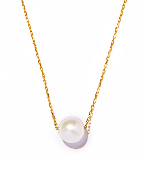 les bon bon(les bon bon)/【les bon bon / ルボンボン】pearl chain necklace BB003 K10 10金 淡水パール ゴールド 日本製 40cm/img04