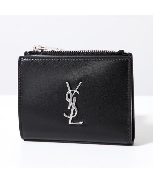 Saint Laurent(サンローラン)/SAINT LAURENT 二つ折り財布 575726 0SX0E カサンドラロゴ/img01