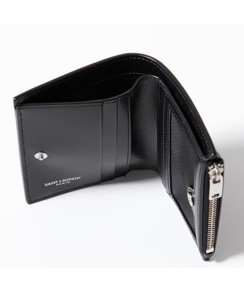 SAINT LAURENT 二つ折り財布 575726 0SX0E カサンドラロゴ SAINT LAURENT 二つ折り財布 0SX0E