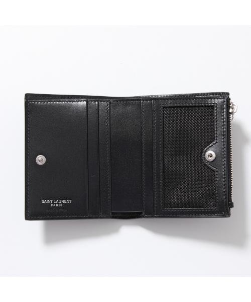 SAINT LAURENT 二つ折り財布 575726 0SX0E カサンドラロゴ SAINT LAURENT 二つ折り財布 0SX0E