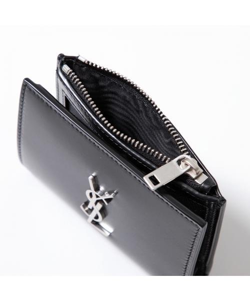 SAINT LAURENT 二つ折り財布 575726 0SX0E カサンドラロゴ SAINT LAURENT 二つ折り財布 0SX0E