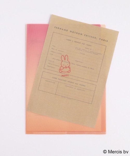 one'sterrace(ワンズテラス)/◆【先行販売】Dick Bruna miffy ポケットクリアファイル A5/img04