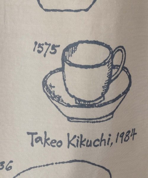 TAKEO KIKUCHI(タケオキクチ)/【THE FLAGSHIP】ポタリープリント オープンカラーシャツ/img05