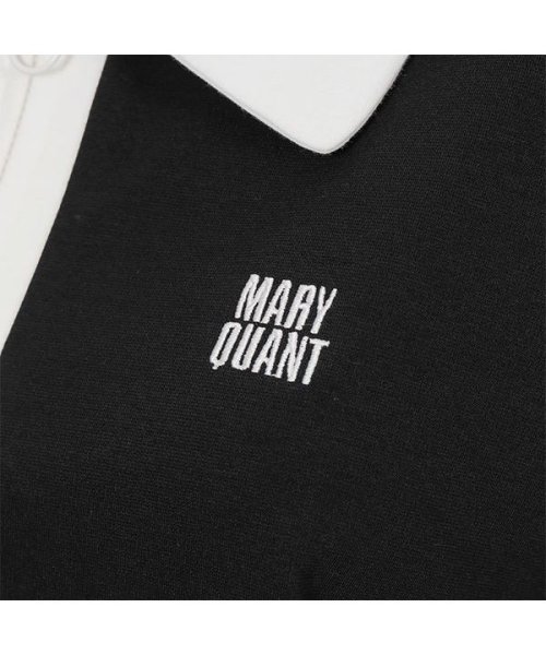 MARY QUANT(マリークヮント)/バイカラーハーフジップロゴ プルオーバー/img03