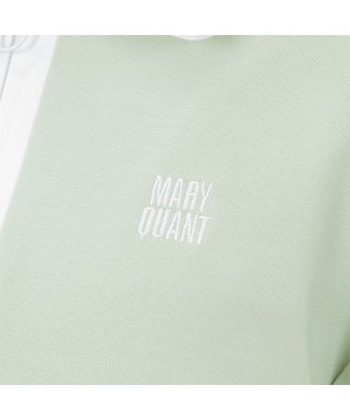 MARY QUANT(マリークヮント)/バイカラーハーフジップロゴ プルオーバー/img12