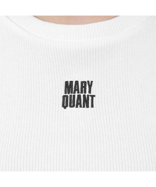 MARY QUANT(マリークヮント)/ロゴテープクロップド Tシャツ/img07