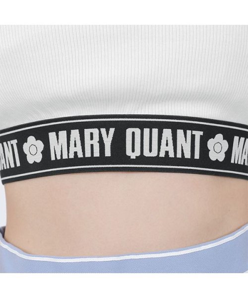 MARY QUANT(マリークヮント)/ロゴテープクロップド Tシャツ/img08