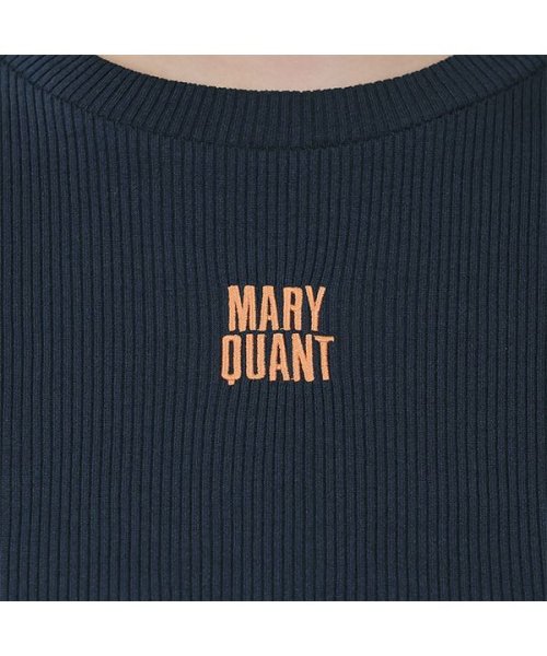 MARY QUANT(マリークヮント)/ロゴテープクロップド Tシャツ/img11