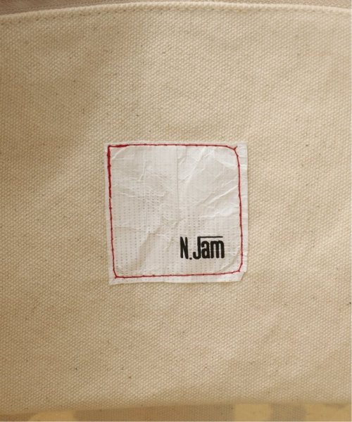 NOBLE(ノーブル)/N.Jam/エヌジャム オリジナルキャンバスラージバッグ(ゼブラ・レオパード)/img12