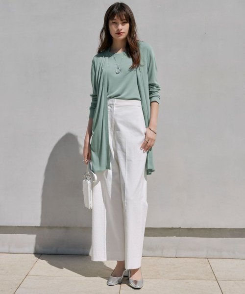 【WEB限定カラーあり・接触冷感・UVカット】PINION ロングカーディガン 