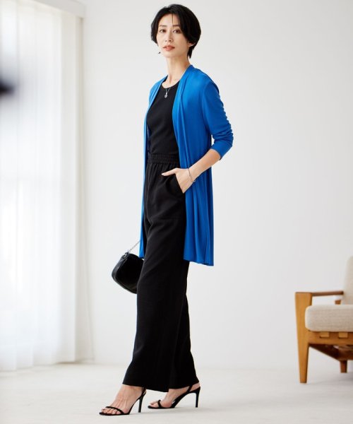 【WEB限定カラーあり・接触冷感・UVカット】PINION ロングカーディガン 