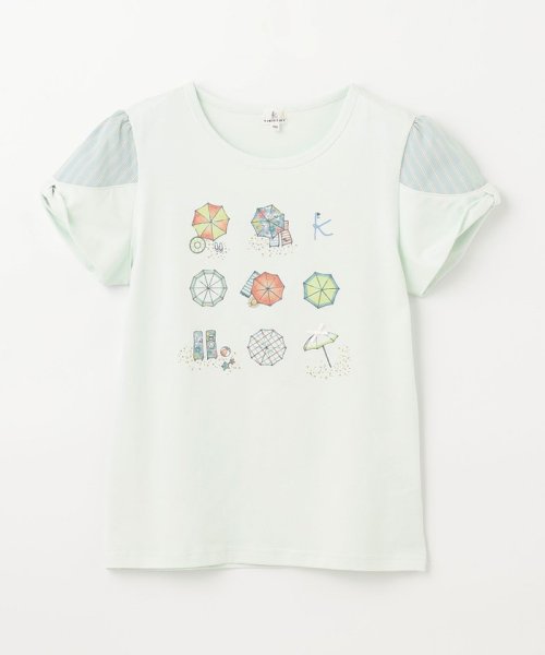 KUMIKYOKU KIDS(組曲KIDS)/【150－160cm】【UVケア】パラソルアート Tシャツ/img04