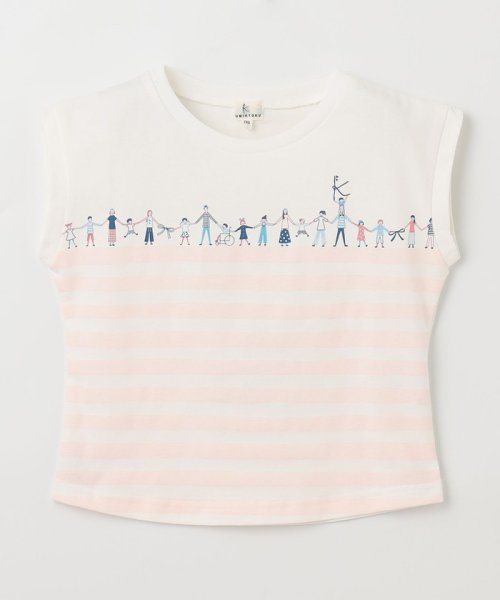 KUMIKYOKU KIDS(組曲KIDS)/【110－140cm】【UVケア】グリーンバンド Tシャツ/img07