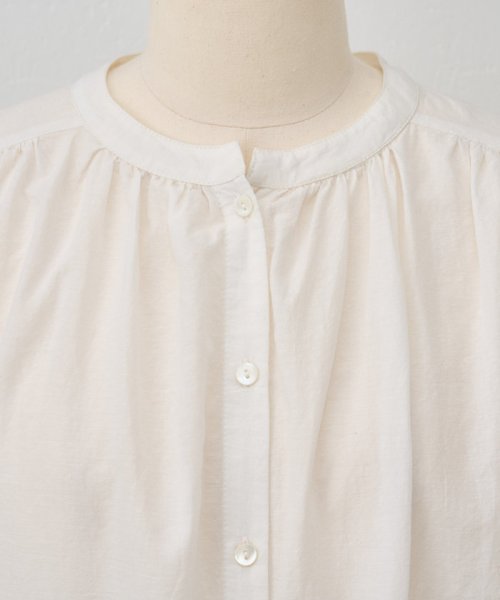 BEARDSLEY(ビアズリー)/裾刺繍フレンチシャツ/img20