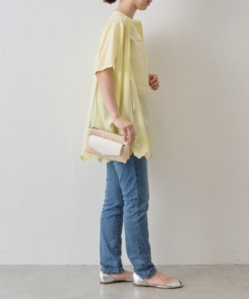 BEARDSLEY(ビアズリー)/裾刺繍フレンチシャツ/img33