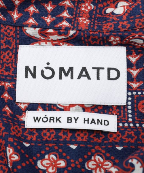 EDIFICE(エディフィス)/NOMA t.d. (ノーマティーディー) Summer Shirt Indigo N37－SH03A/img13