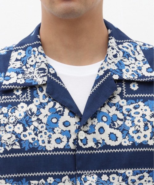 EDIFICE(エディフィス)/NOMA t.d. (ノーマティーディー) Summer Shirt Indigo bandana N37－SH03B/img05