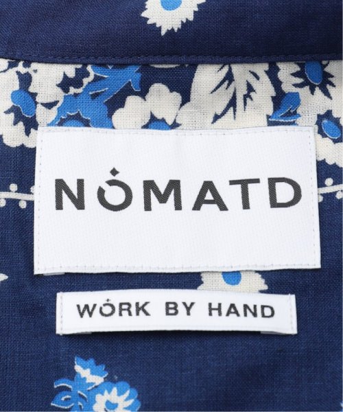 EDIFICE(エディフィス)/NOMA t.d. (ノーマティーディー) Summer Shirt Indigo bandana N37－SH03B/img13