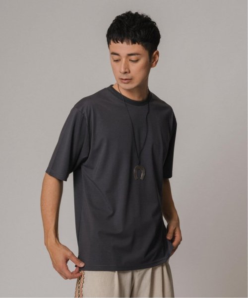 EDIFICE(エディフィス)/シルクミックス ジャカードネック Tシャツ/img13