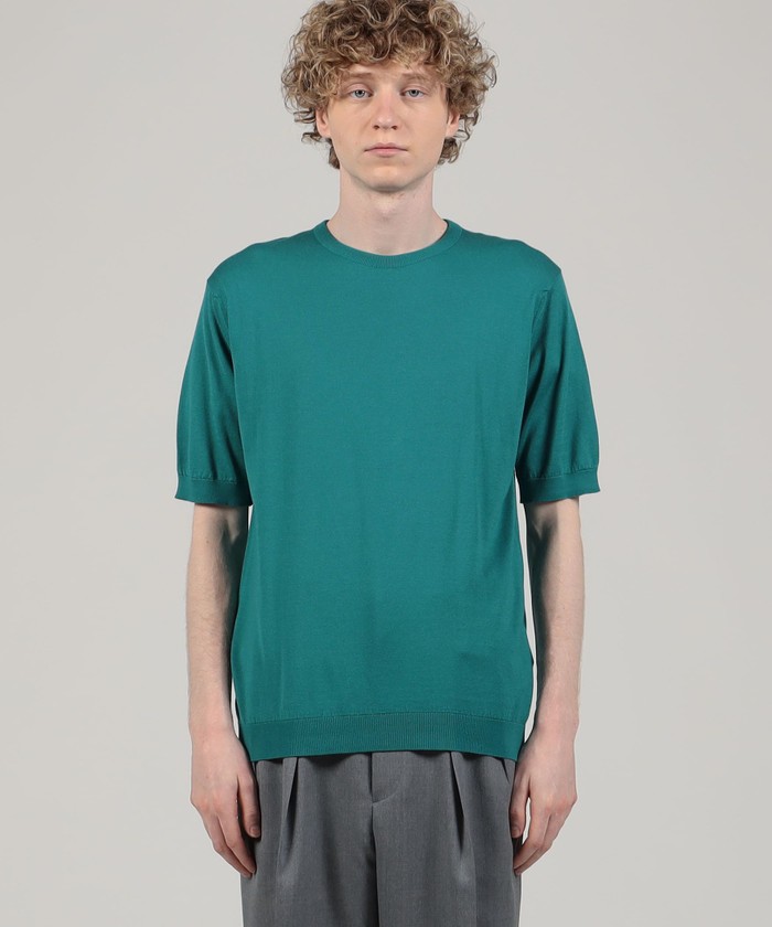 JOHN SMEDLEY S4633 30G クルーネックプルオーバー ニット・セーター
