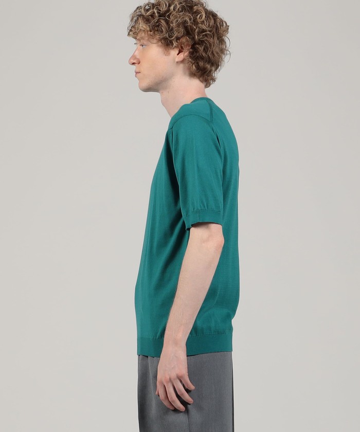 JOHN SMEDLEY S4633 30G クルーネックプルオーバー ニット・セーター
