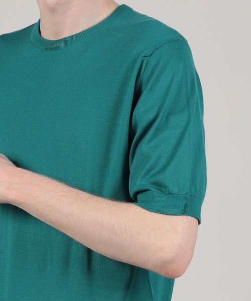 JOHN SMEDLEY S4633 30G クルーネックプルオーバー SMEDLEY