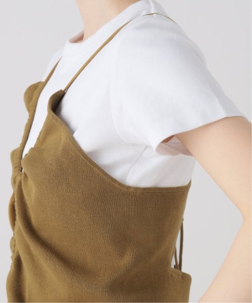 Spick & Span(スピック＆スパン)/Uhr / ウーア Drawstring camisole Knit 24SSUHR－KT387/img13