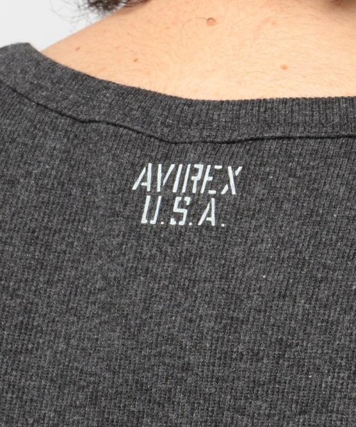 AVIREX(AVIREX)/《DAILY/デイリー》RIB TANK TOP/リブ タンクトップ  デイリーウェア/img42