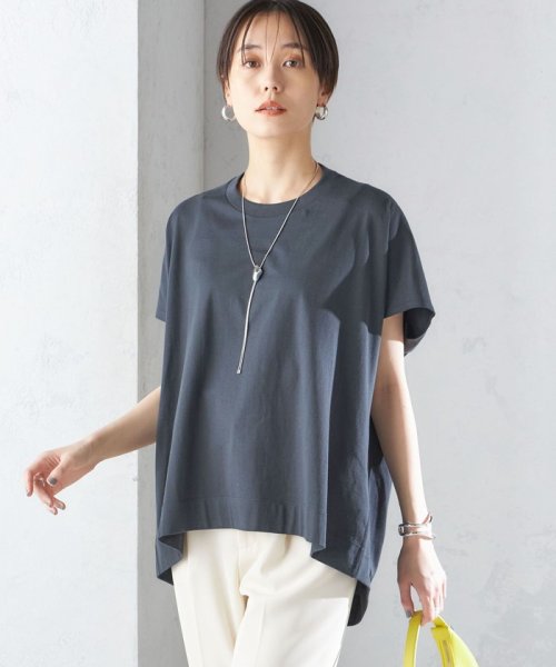 SHIPS WOMEN(シップス　ウィメン)/Primary NavyLabel:〈手洗い可能〉BIG Tシャツ ◇/img17