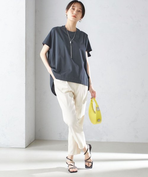 SHIPS WOMEN(シップス　ウィメン)/Primary NavyLabel:〈手洗い可能〉BIG Tシャツ ◇/img24